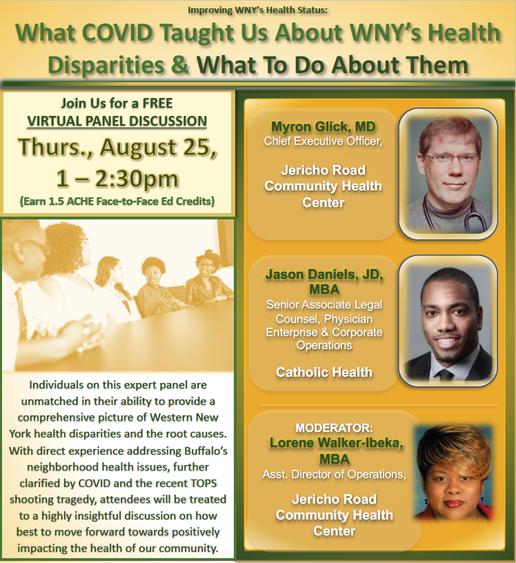 WHAT COVID TAUGHT US ABOUT WNY'S HEALTH DISPARITIES AND WHAT TO DO ABOUT THEM